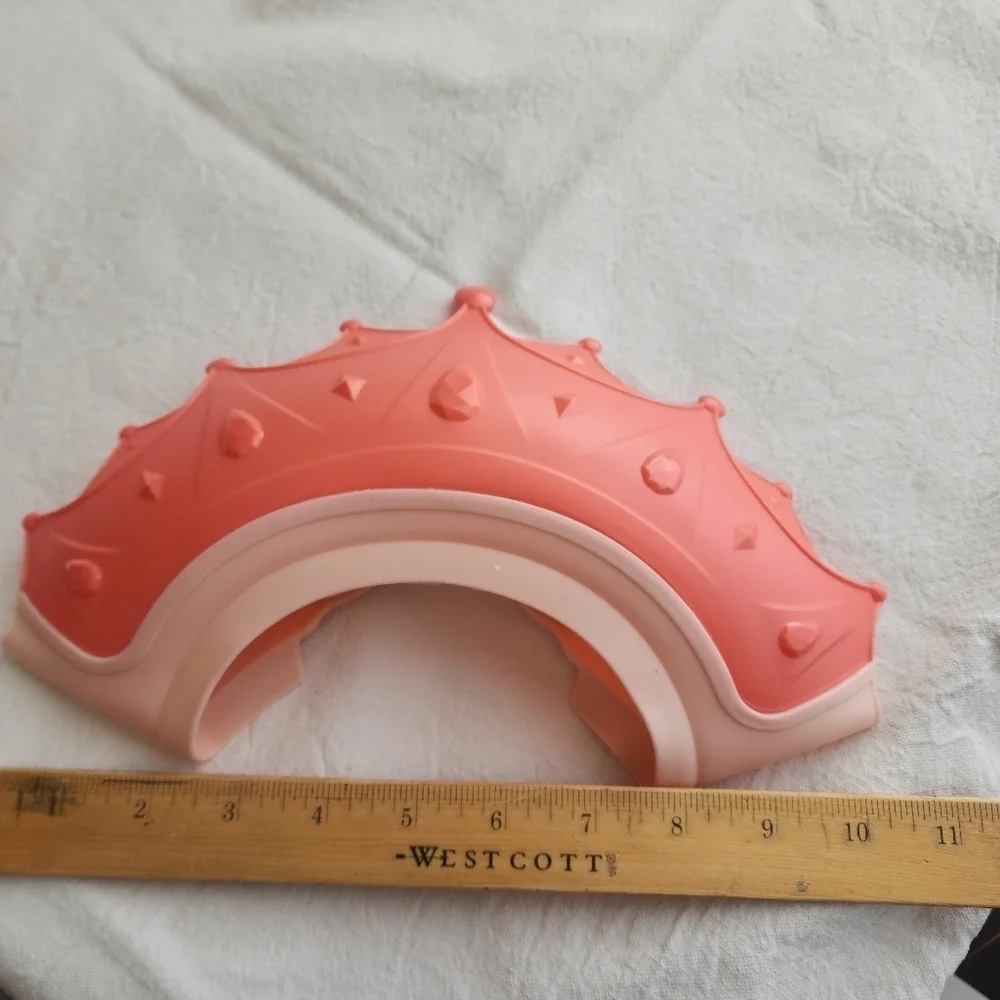 Baby Hair Cap Crown Shaped Ear & Eye Protection NWOT